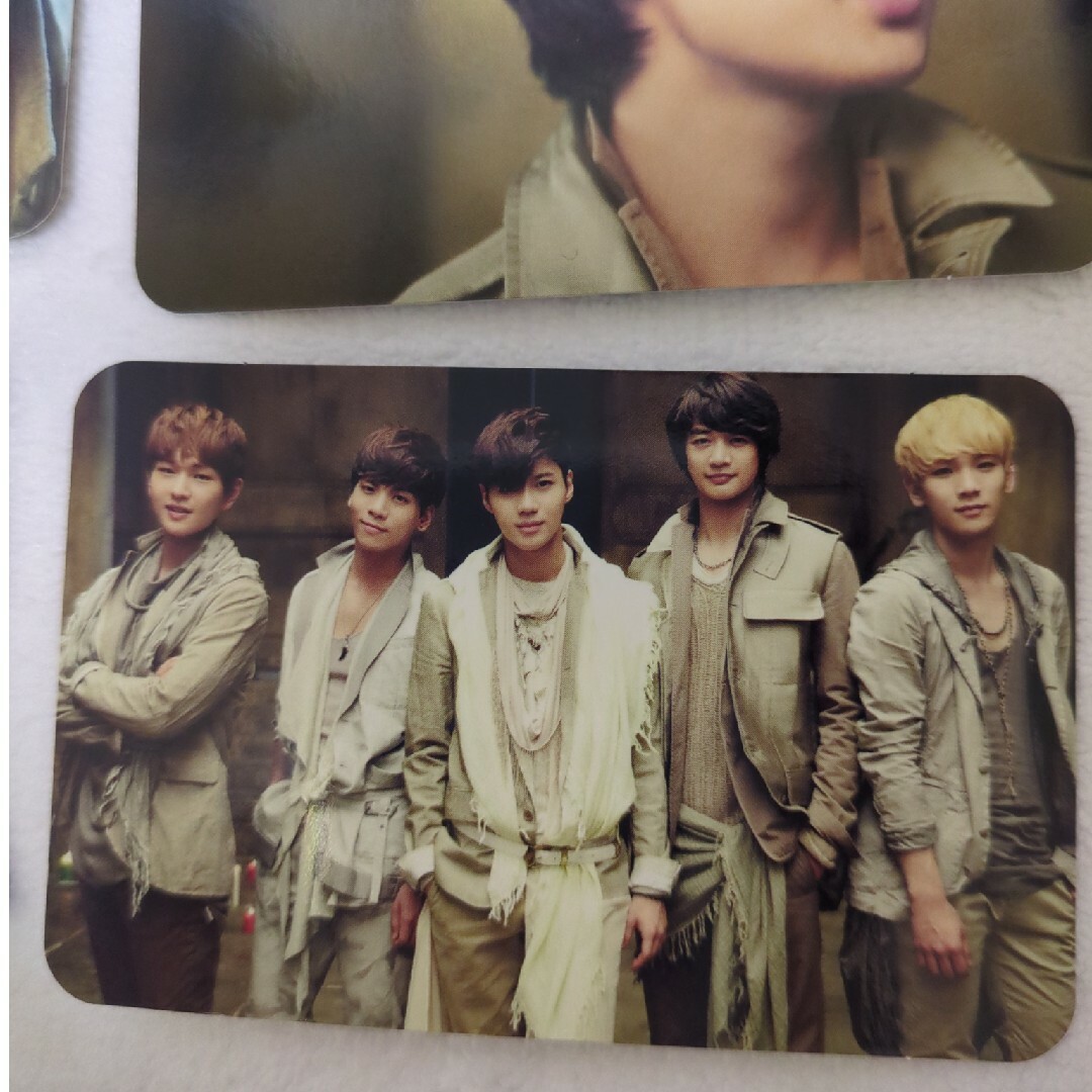 SHINee(シャイニー)のSHINee FIRE Official Trading Card エンタメ/ホビーのCD(K-POP/アジア)の商品写真