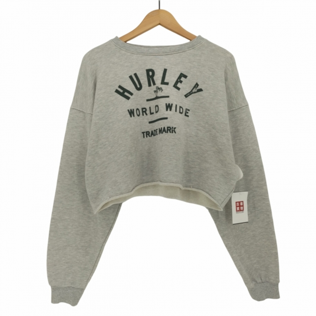 Hurley(ハーレー)のHurley(ハーレー) カットオフ クロップド トレーナー レディース レディースのトップス(トレーナー/スウェット)の商品写真