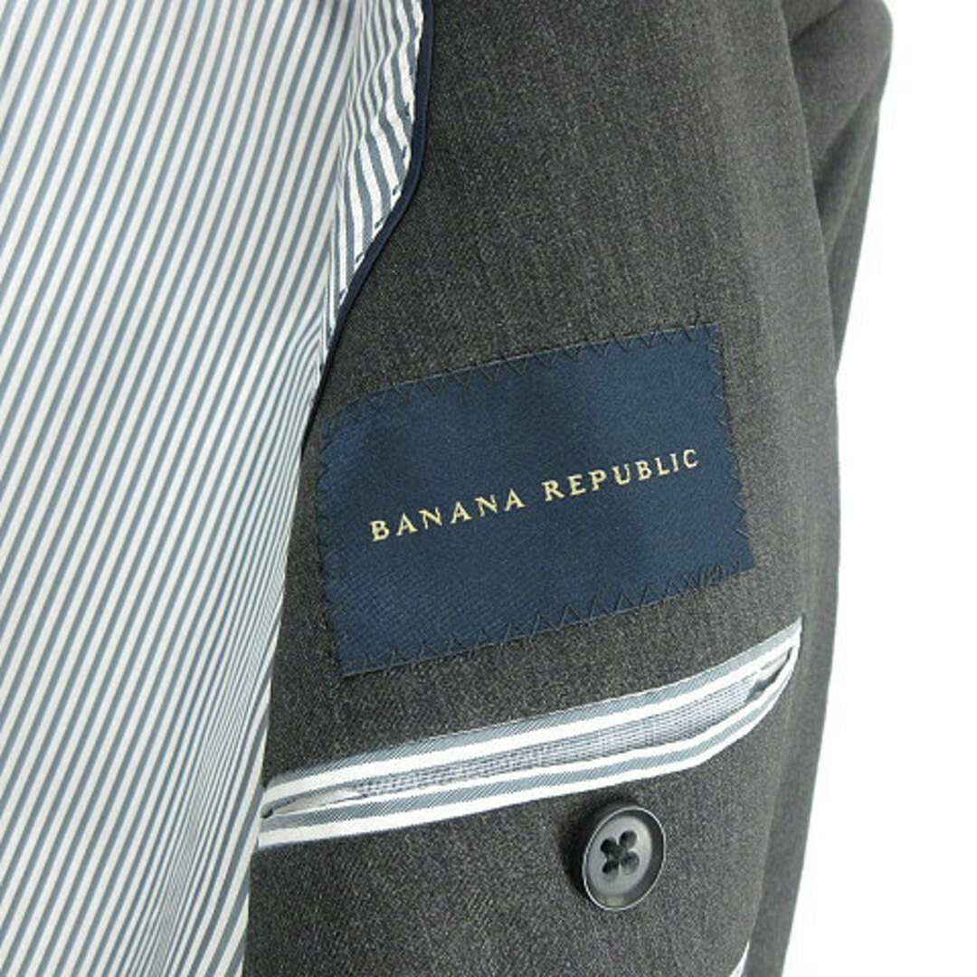 Banana Republic(バナナリパブリック)のバナナリパブリック 2B ウール テーラードジャケット グレー系 42 メンズのジャケット/アウター(テーラードジャケット)の商品写真