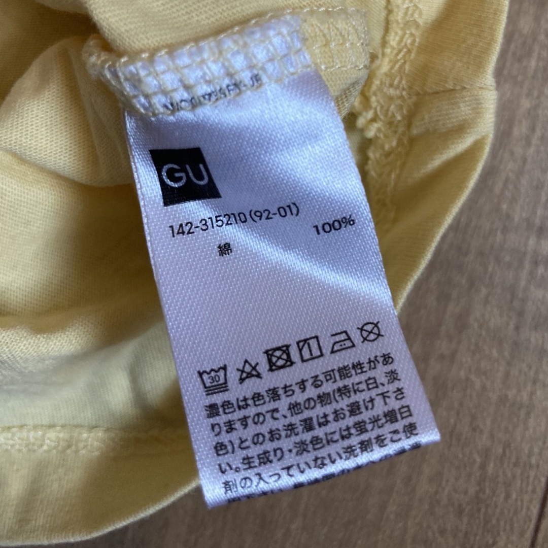 GU(ジーユー)の美品　130サイズ　Tシャツ　GU  ドーナッツ　ミスド キッズ/ベビー/マタニティのキッズ服女の子用(90cm~)(Tシャツ/カットソー)の商品写真