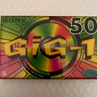 SONY カセットテープ　ギグ　50分　未開封(その他)