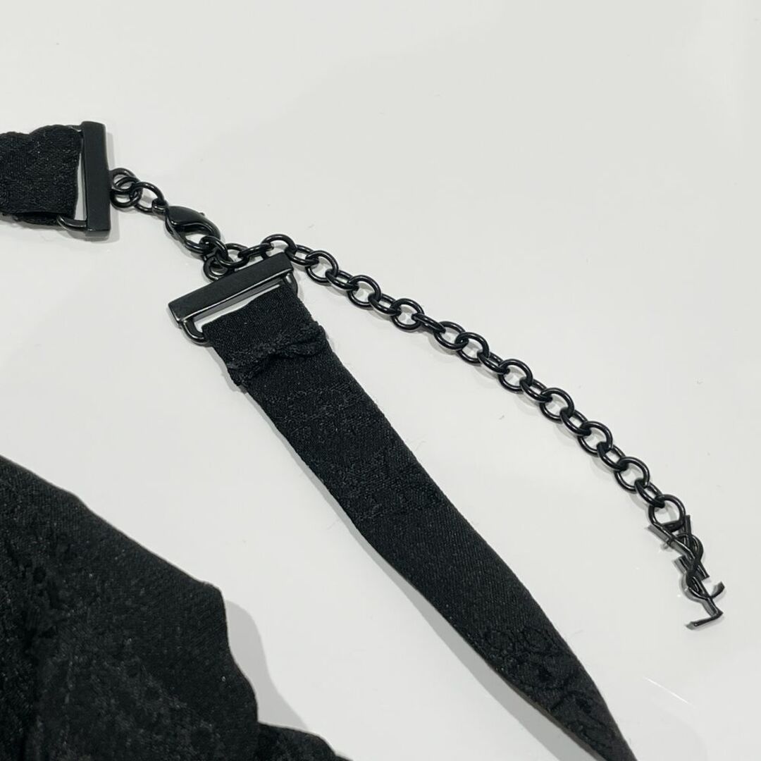 Saint Laurent(サンローラン)のSAINT LAURENT PARIS チョーカー リボン 柄 サテン レディースのアクセサリー(その他)の商品写真