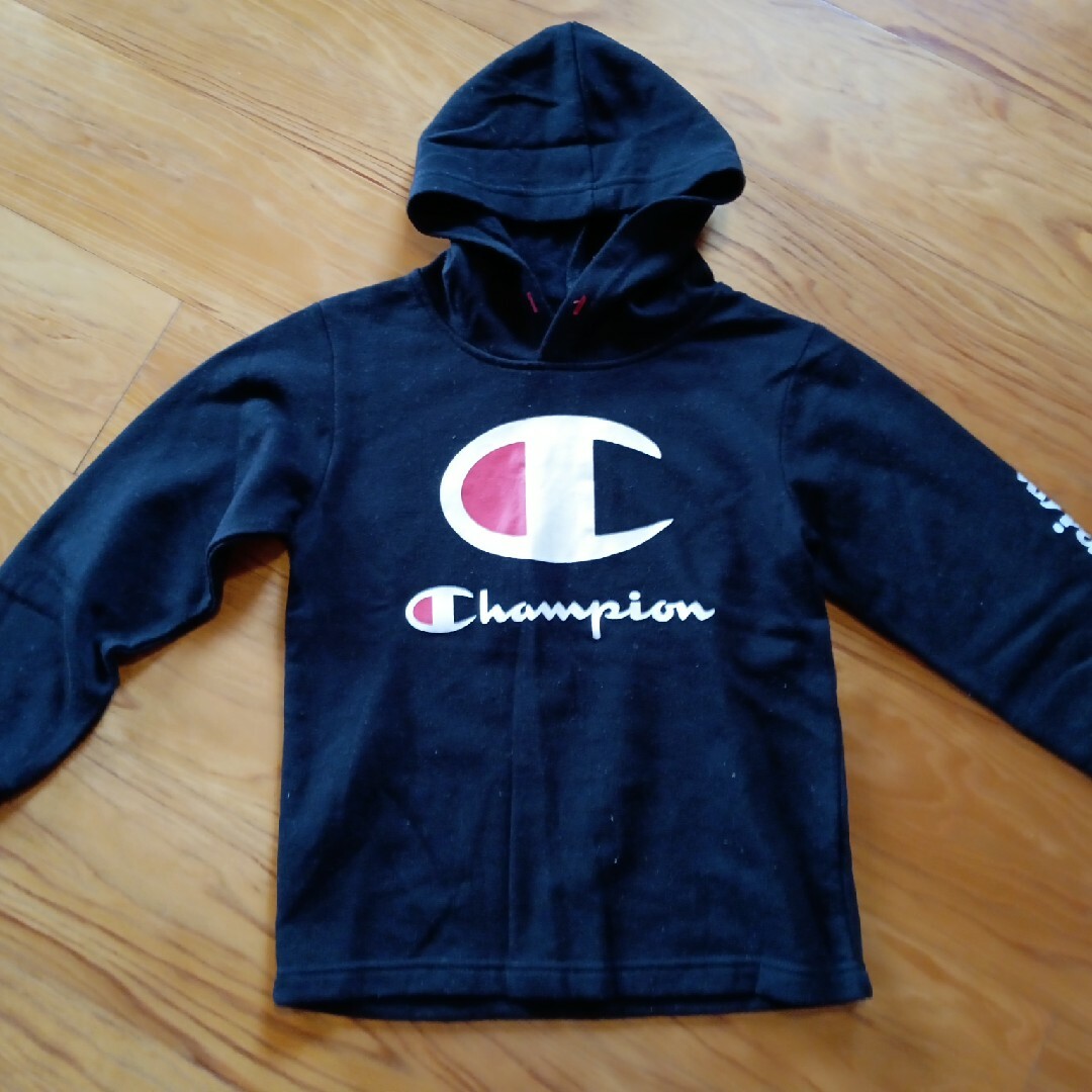 Champion(チャンピオン)のChampionパーカー キッズ/ベビー/マタニティのキッズ服男の子用(90cm~)(Tシャツ/カットソー)の商品写真