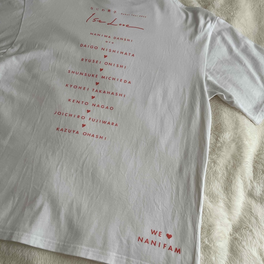 なにわ男子(ナニワダンシ)のなにわ男子　ツアーTシャツ　1st Love レディースのトップス(Tシャツ(半袖/袖なし))の商品写真