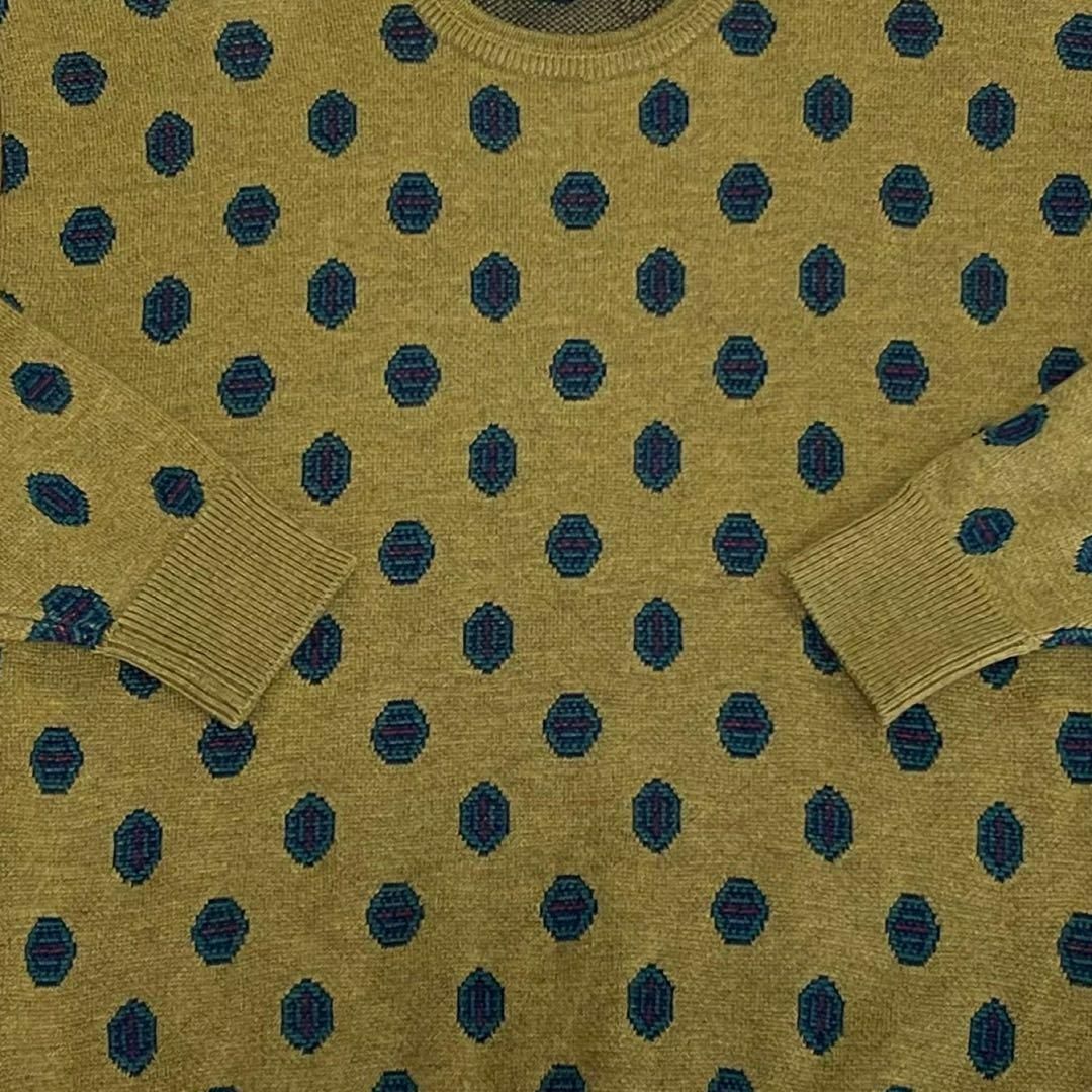 Christian Dior(クリスチャンディオール)のクリスチャンディオール　スポーツ　デザインニット　セーター　総柄　上質 メンズのトップス(ニット/セーター)の商品写真