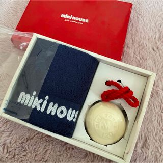 ミキハウス(mikihouse)の新品　miki House ミキハウス ハンドタオル ソープ セット　箱なし！(その他)