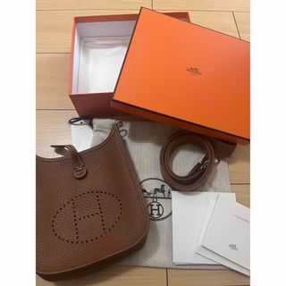 エルメス(Hermes)のHERMES エブリン TPM ゴールド(ショルダーバッグ)