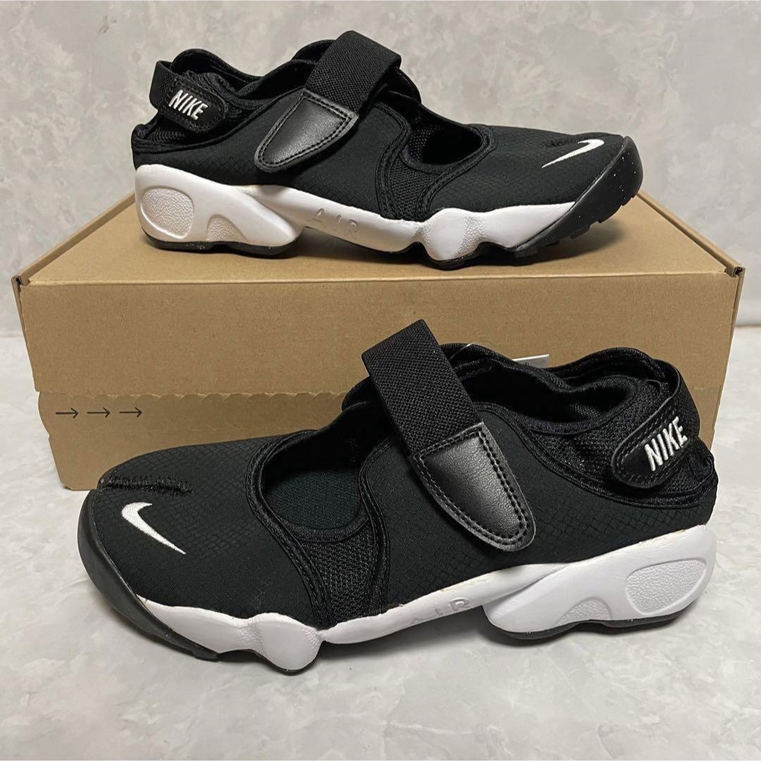 NIKE(ナイキ)のNike WMNS Air Rift BR "Black/White" 25.0 レディースの靴/シューズ(スニーカー)の商品写真