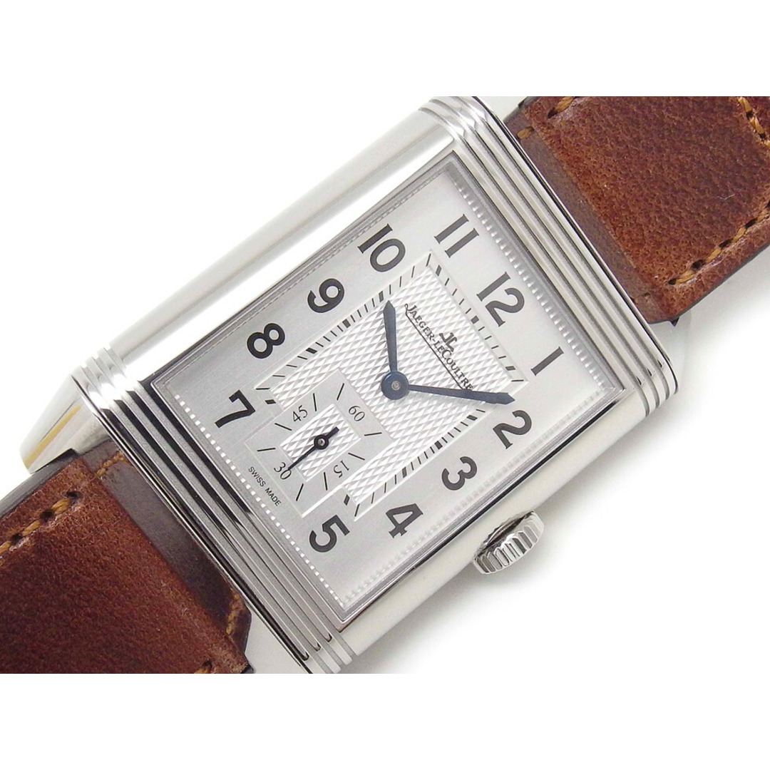 Jaeger-LeCoultre(ジャガールクルト)のジャガー・ルクルト Q3848422 (215.8.D4) レベルソ・クラシック ラージ デュオ・スモールセコンド SS 革ベルト 手巻き メンズ 時計 【新宿店】【中古】【新着】 メンズの時計(腕時計(アナログ))の商品写真