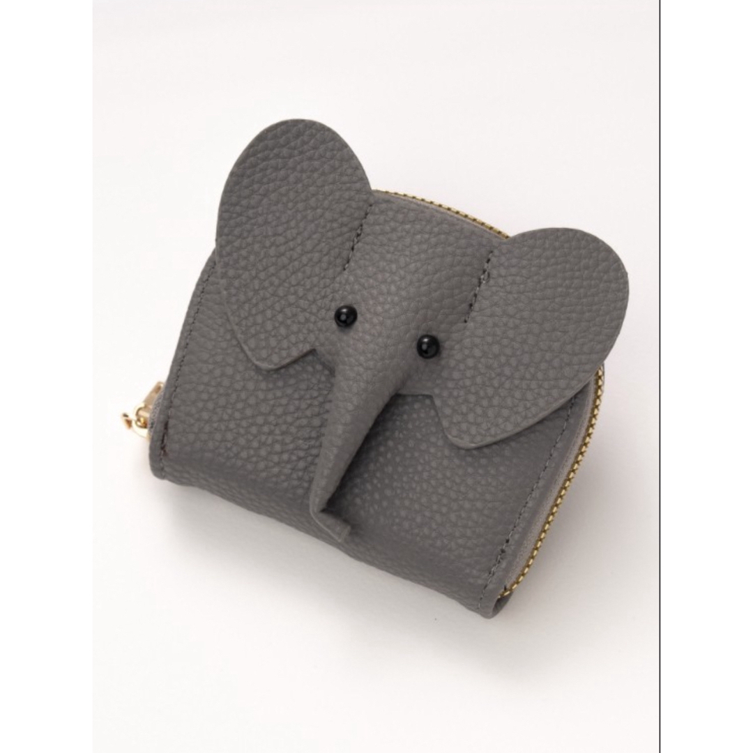 カードホルダー　じゃばら　かわいい　おしゃれ　 ミニ財布 ゾウ財布 レディースのファッション小物(財布)の商品写真