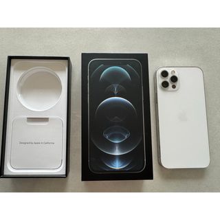 アイフォーン(iPhone)のiPhone12pro 256Gシルバー　美品(スマートフォン本体)