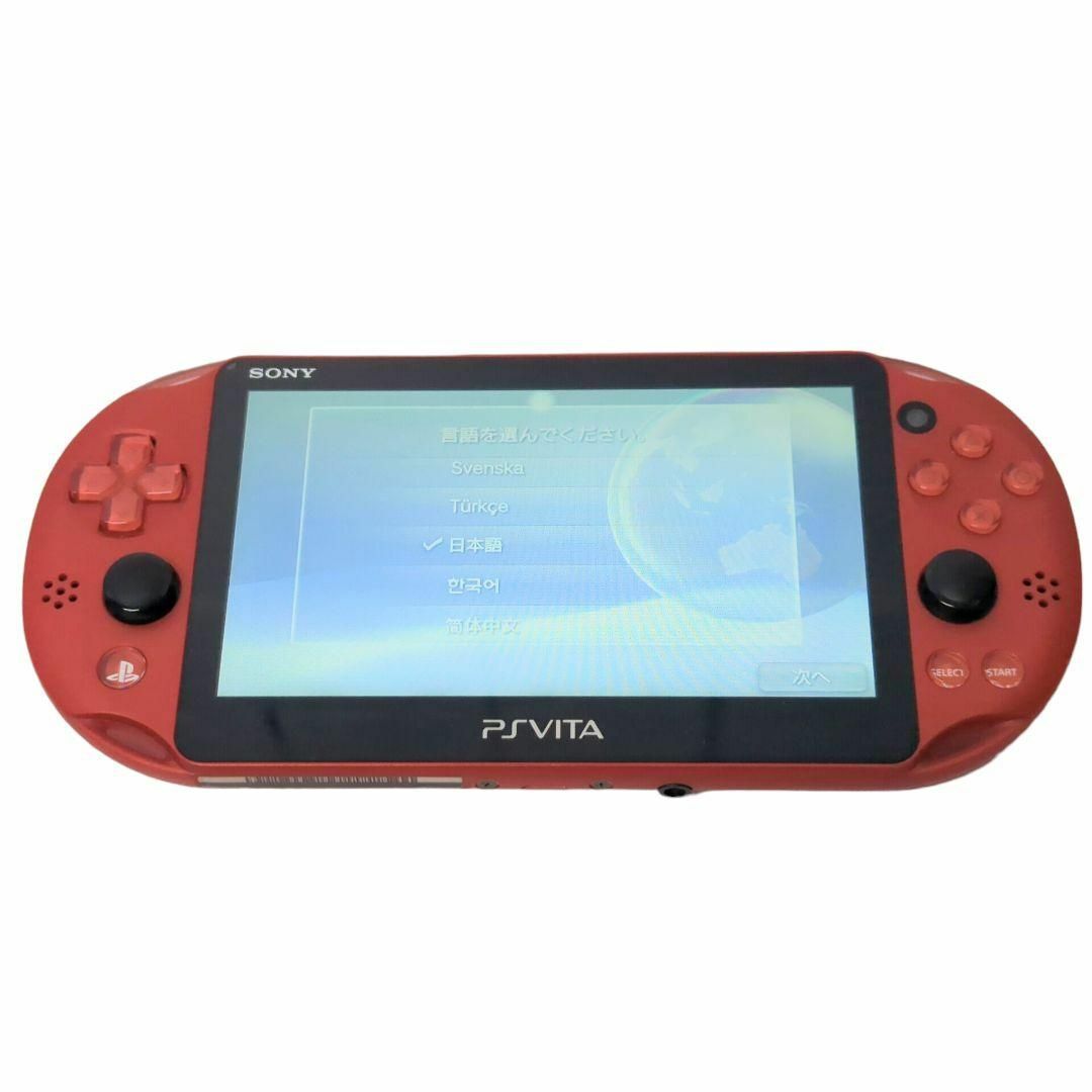 SONY(ソニー)のSONY Play Station VITA Wi-Fiモデル PCH-2000 エンタメ/ホビーのゲームソフト/ゲーム機本体(携帯用ゲーム機本体)の商品写真