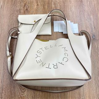 Stella McCartney - r4143 ステラマッカートニー ロゴ グレイン オルター マット ボディバッグ