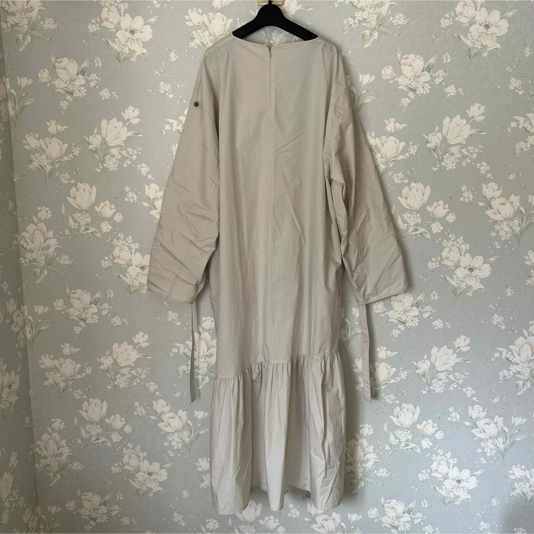 RESTIR(リステア)のIRENE アイレネ Cotton Gather Dress ¥41,800 レディースのワンピース(ロングワンピース/マキシワンピース)の商品写真