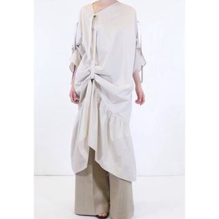 リステア(RESTIR)のIRENE アイレネ Cotton Gather Dress ¥41,800(ロングワンピース/マキシワンピース)