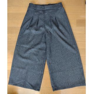 タック入りワイドパンツ(ショートパンツ)