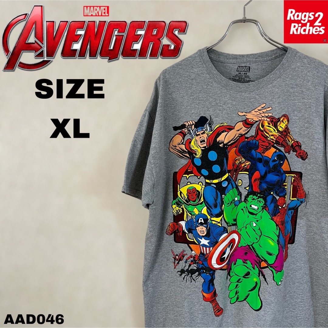 MARVEL(マーベル)のアベンジャーズ マーベル AVENGERS MARVEL ビッグプリントTシャツ メンズのトップス(Tシャツ/カットソー(半袖/袖なし))の商品写真