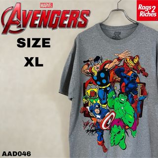 マーベル(MARVEL)のアベンジャーズ マーベル AVENGERS MARVEL ビッグプリントTシャツ(Tシャツ/カットソー(半袖/袖なし))