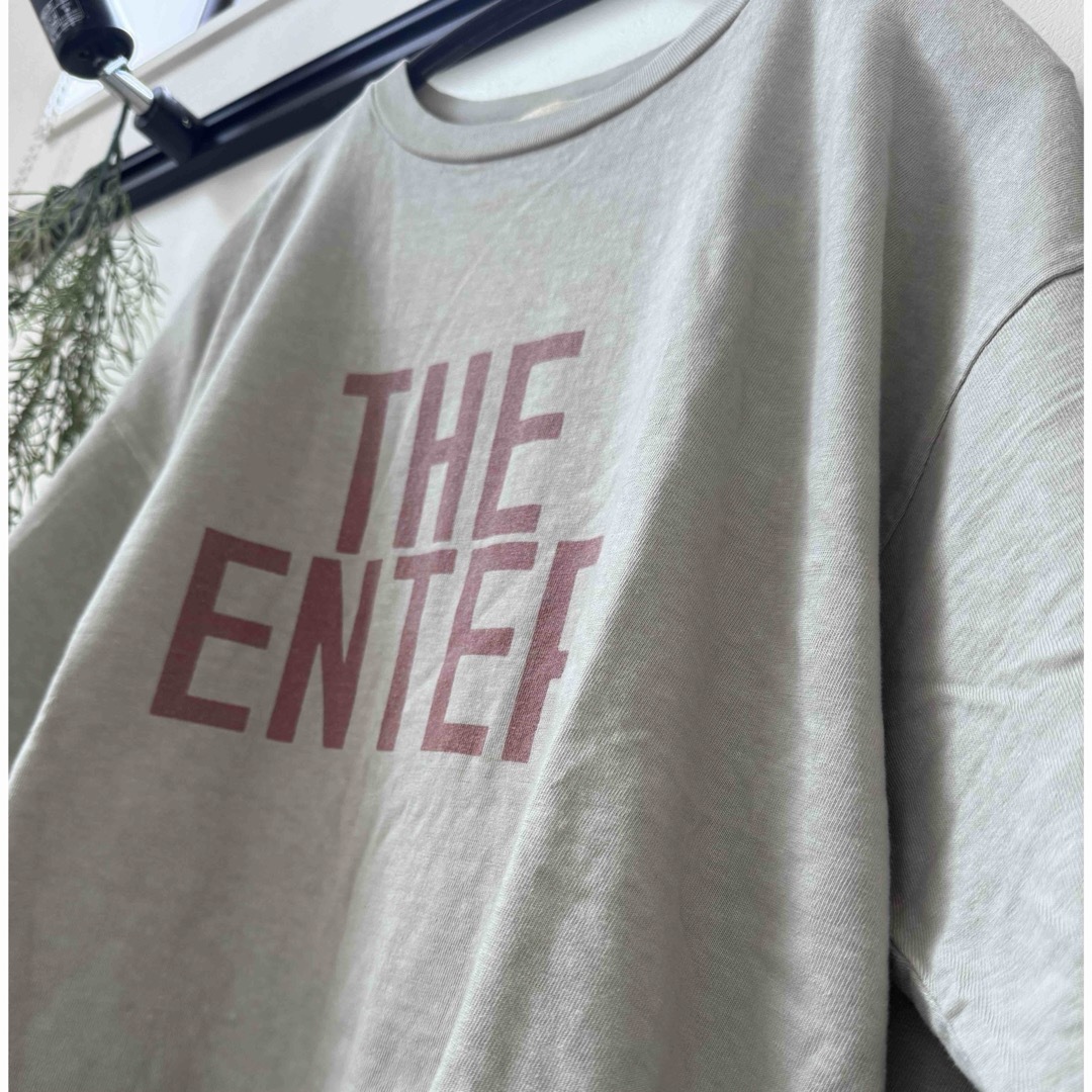 L'Appartement DEUXIEME CLASSE(アパルトモンドゥーズィエムクラス)の【REMI RELIEF/レミレリーフ】 THE ENTER7ブソデTシャツ レディースのトップス(Tシャツ(長袖/七分))の商品写真