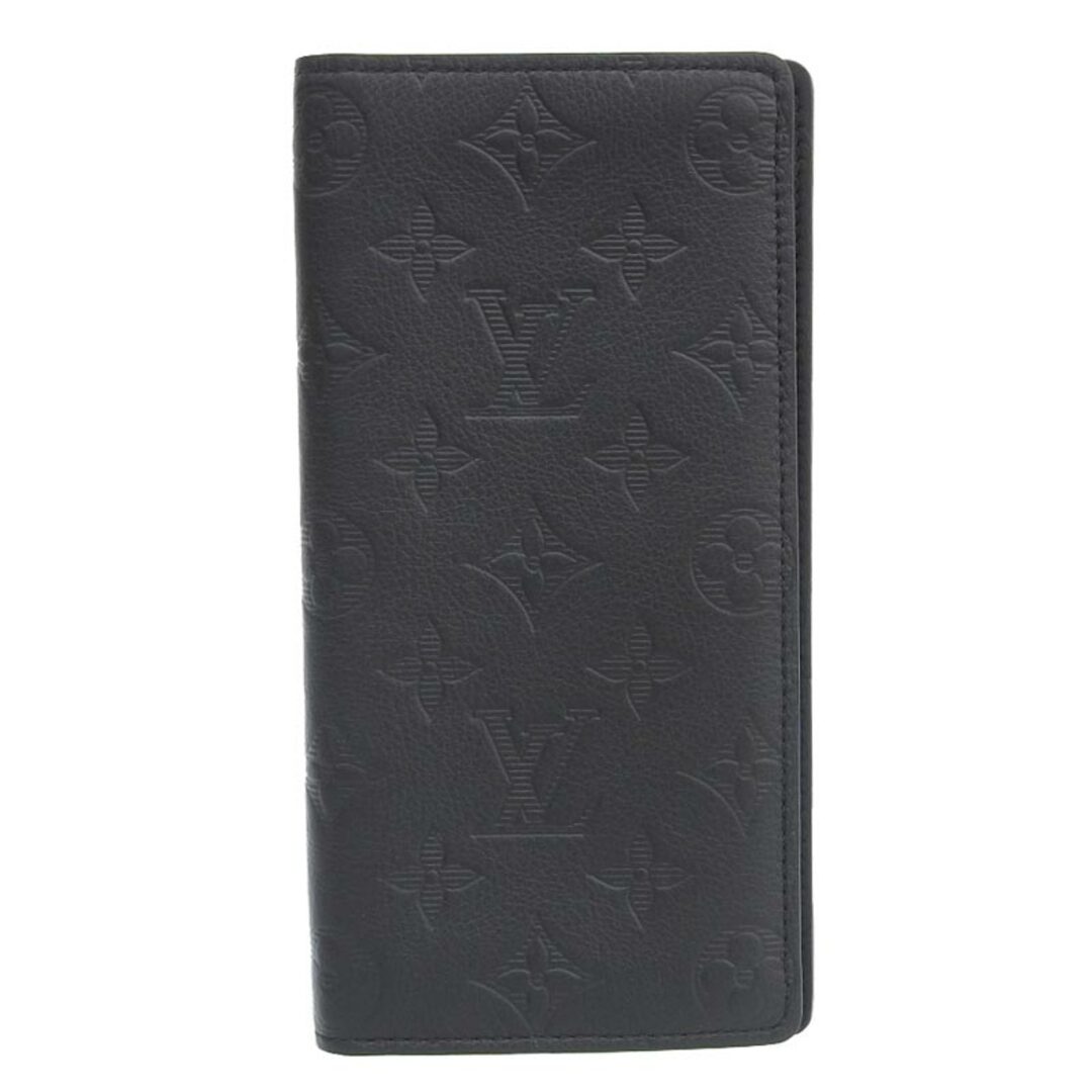 LOUIS VUITTON(ルイヴィトン)のルイヴィトン LOUIS VUITTON モノグラム・シャドウ ポルトフォイユ・ブラザ 長財布 M62900 中古 新入荷 LV1536 メンズのファッション小物(折り財布)の商品写真