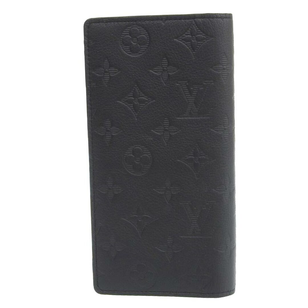 LOUIS VUITTON(ルイヴィトン)のルイヴィトン LOUIS VUITTON モノグラム・シャドウ ポルトフォイユ・ブラザ 長財布 M62900 中古 新入荷 LV1536 メンズのファッション小物(折り財布)の商品写真