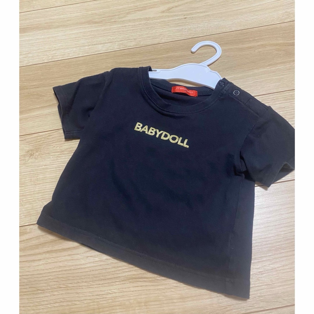 BABYDOLL(ベビードール)のBABYDOLLロゴTシャツ キッズ/ベビー/マタニティのキッズ服男の子用(90cm~)(Tシャツ/カットソー)の商品写真