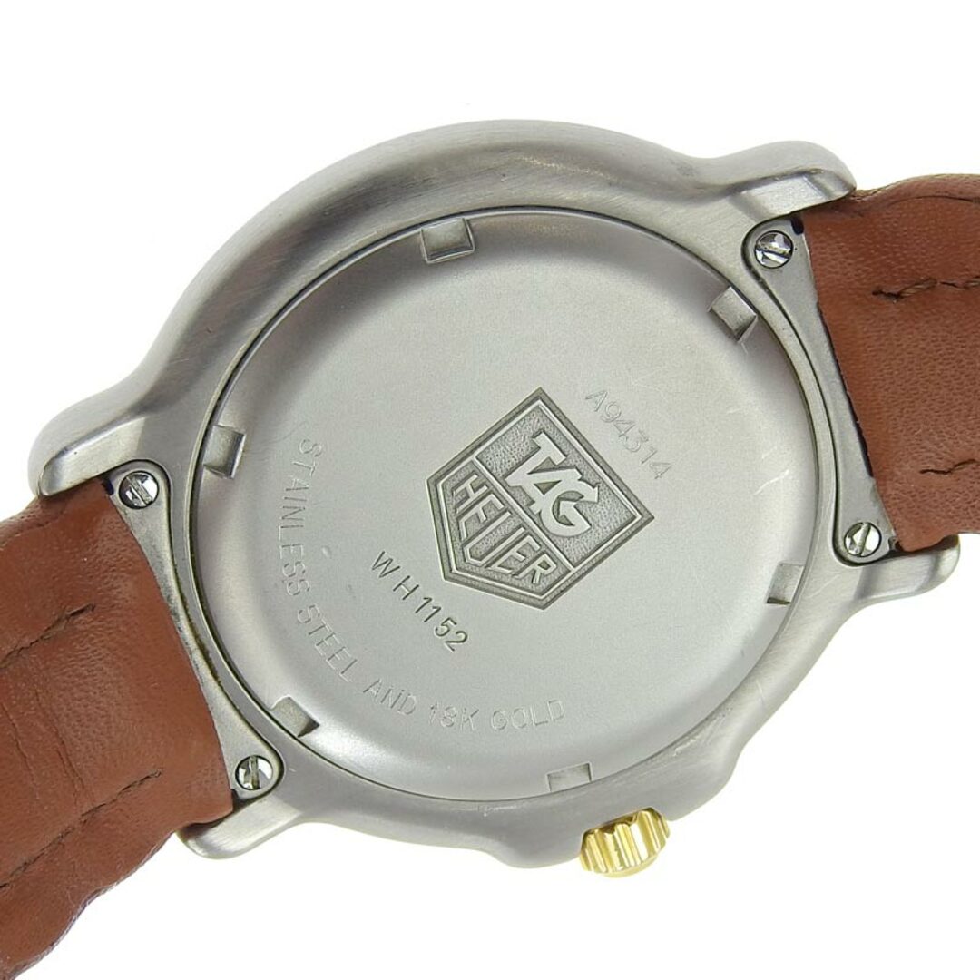 other(アザー)のタグホイヤー TAG HEUER 6000シリーズ メンズ クォーツ 腕時計 SS/K18/革 グレー文字盤 WH1152 中古 新入荷 OW0426 メンズの時計(腕時計(アナログ))の商品写真