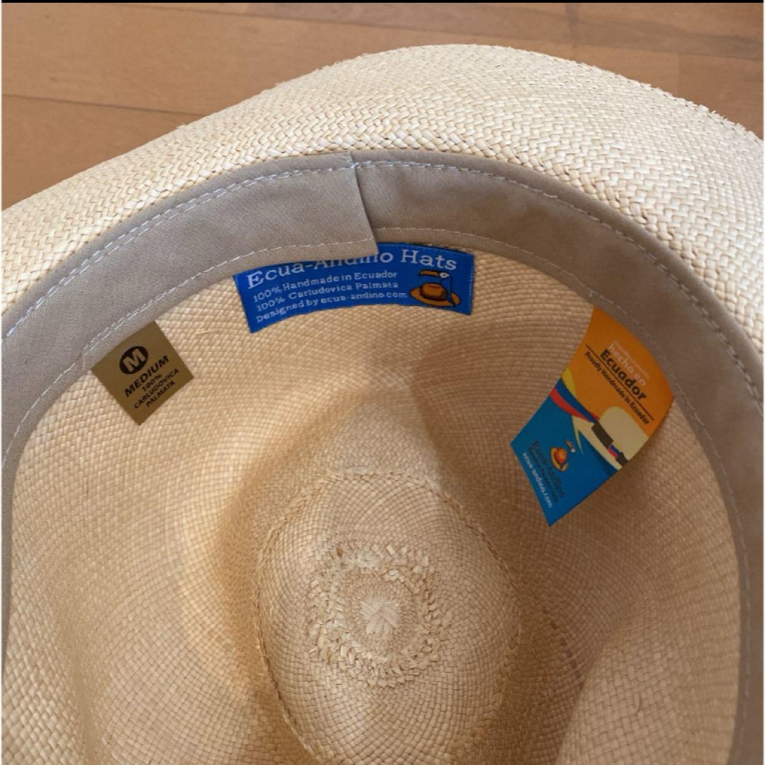 Ecua-Andino(エクアアンディーノ)のパナマハット 帽子　麦わら帽子　エクアアンディーノ レディースの帽子(ハット)の商品写真
