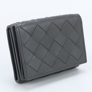 ボッテガヴェネタ(Bottega Veneta)のボッテガヴェネタ 三つ折りウォレット イントレチャート 609285 VCPP2 三折財布小銭入付き(財布)