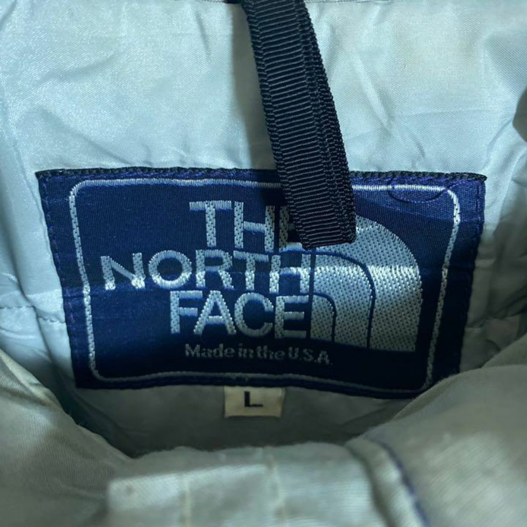 THE NORTH FACE(ザノースフェイス)のヴィンテージ 80s ノースフェイス ハーフジップ USA製 ナイロンジャケット メンズのジャケット/アウター(ナイロンジャケット)の商品写真
