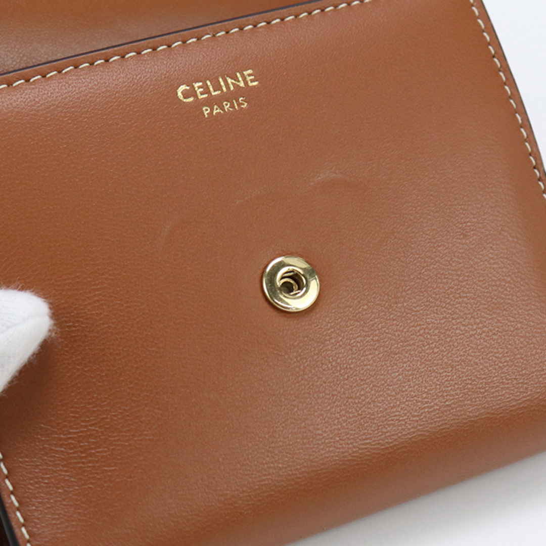 celine(セリーヌ)のセリーヌ スモールウォレット トリオンフ 10D78 3BZG 04LU 三折財布小銭入付き レディースのファッション小物(財布)の商品写真