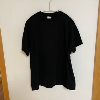 コモリ(COMOLI)のCOMOLI 22SS サープラスTシャツ BLACK 3(Tシャツ/カットソー(半袖/袖なし))