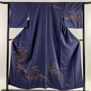 訪問着 身丈154cm 裄丈64cm 正絹 秀品 【中古】(着物)