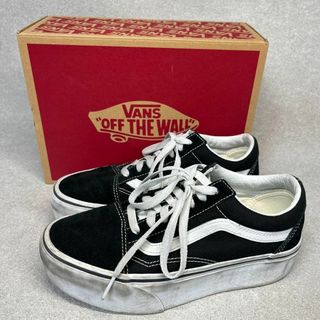 ヴァンズ(VANS)のバンズ ヴァンズ 厚底スニーカー オールドスクール 23㎝ ブラック ♫(スニーカー)