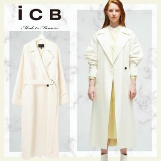 ICB - 441＊定価4万　ICB Couth ロング　トレンチコート　大きいサイズ　完売