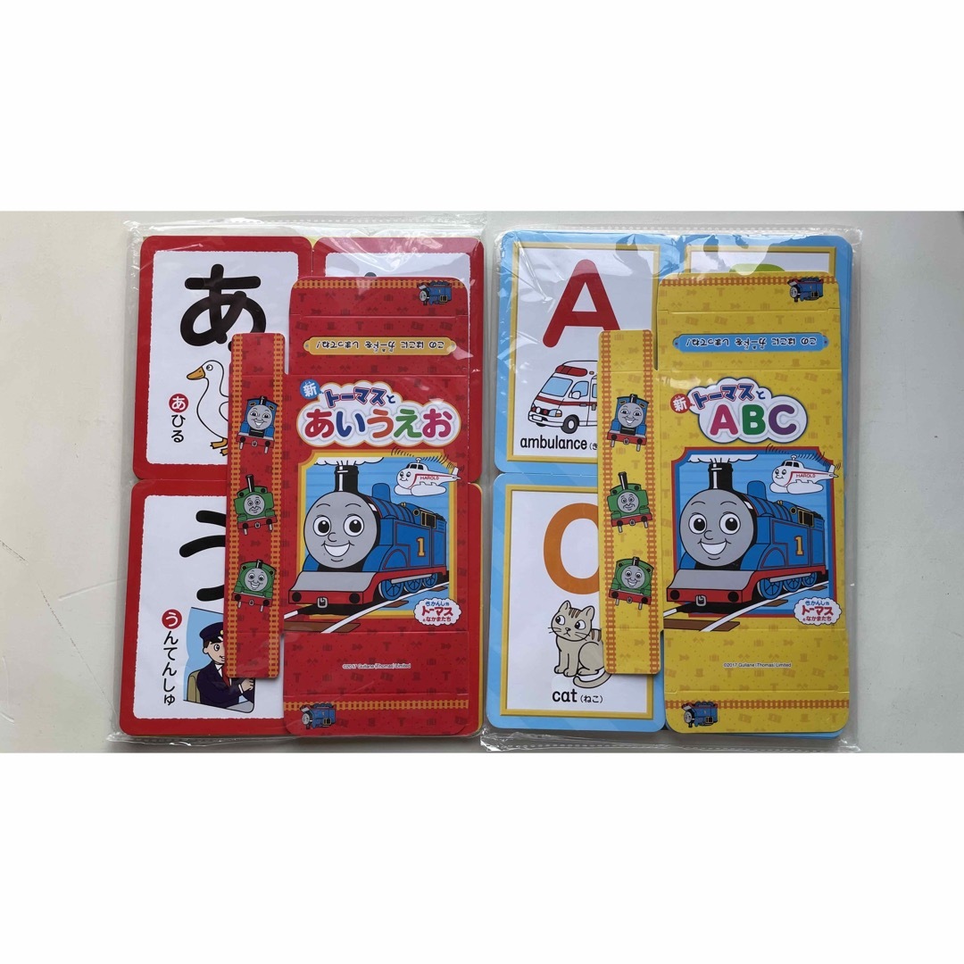 THOMAS(トーマス)の新品未開封 トーマス あいうえおカード・ABCカード キッズ/ベビー/マタニティのおもちゃ(その他)の商品写真