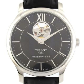 TISSOT - ティソ トラディションオートマティックオープンハート T063.907.16.058.00 SS 自動巻