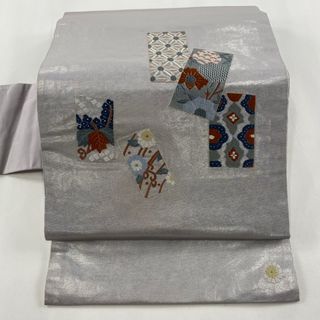 名古屋帯 秀品 正絹 【中古】