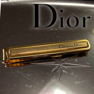 クリスチャンディオール(Christian Dior)のディオール　Dior ネクタイピン　ゴールド　ロゴ　スーツ　マネークリップ(マネークリップ)