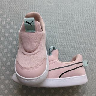 PUMA - PUMA プーマ ピンク 16cm スニーカー スリッポン