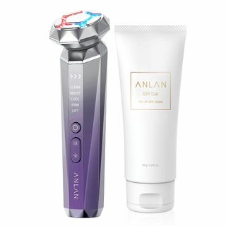 【美容専門家監修】ANLAN RF温冷美顔器 RF美顔器 温冷美顔器 イオン美顔(コフレ/メイクアップセット)