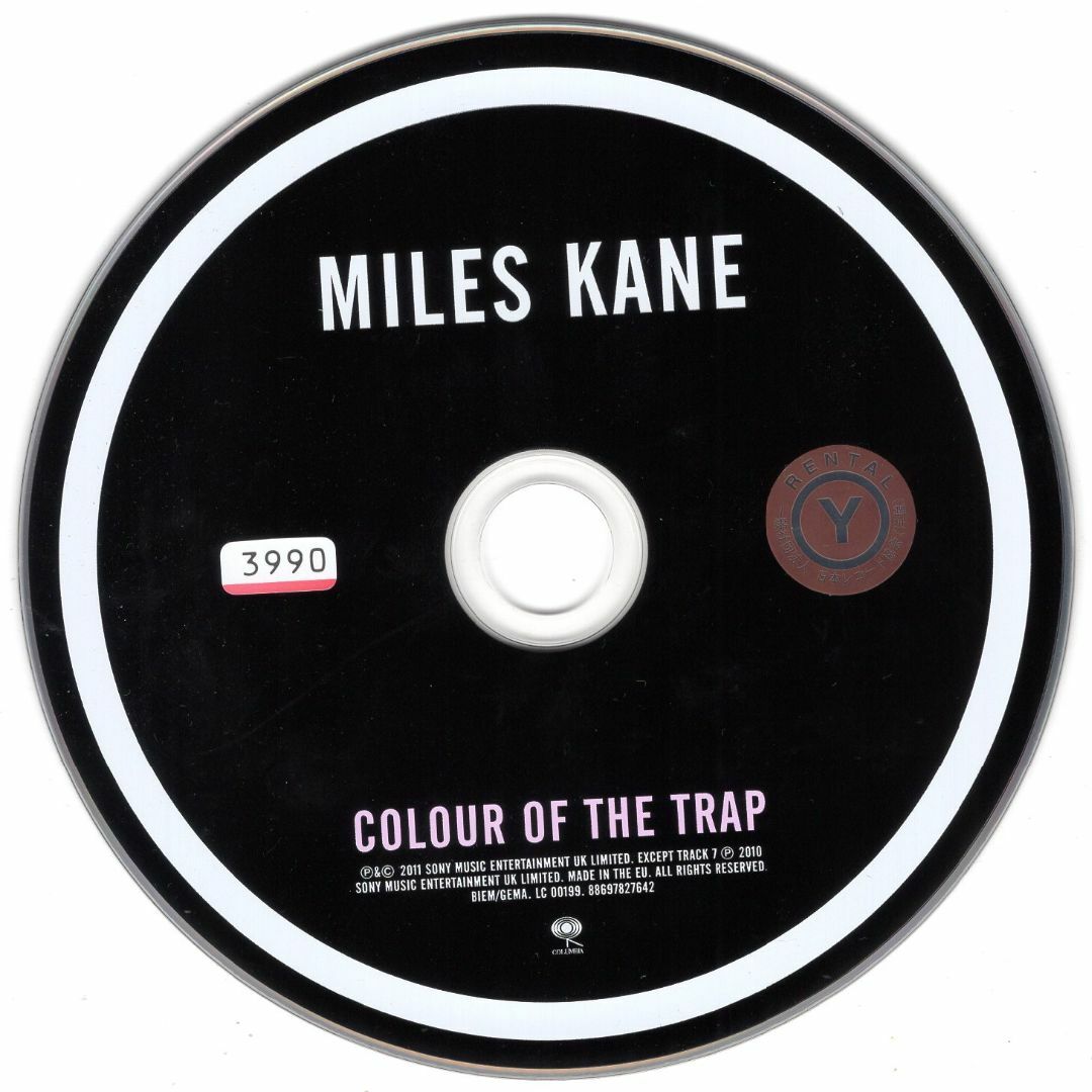 W112615   COLOUR OF THE TRAP　Miles Kane   中古CD エンタメ/ホビーのCD(その他)の商品写真