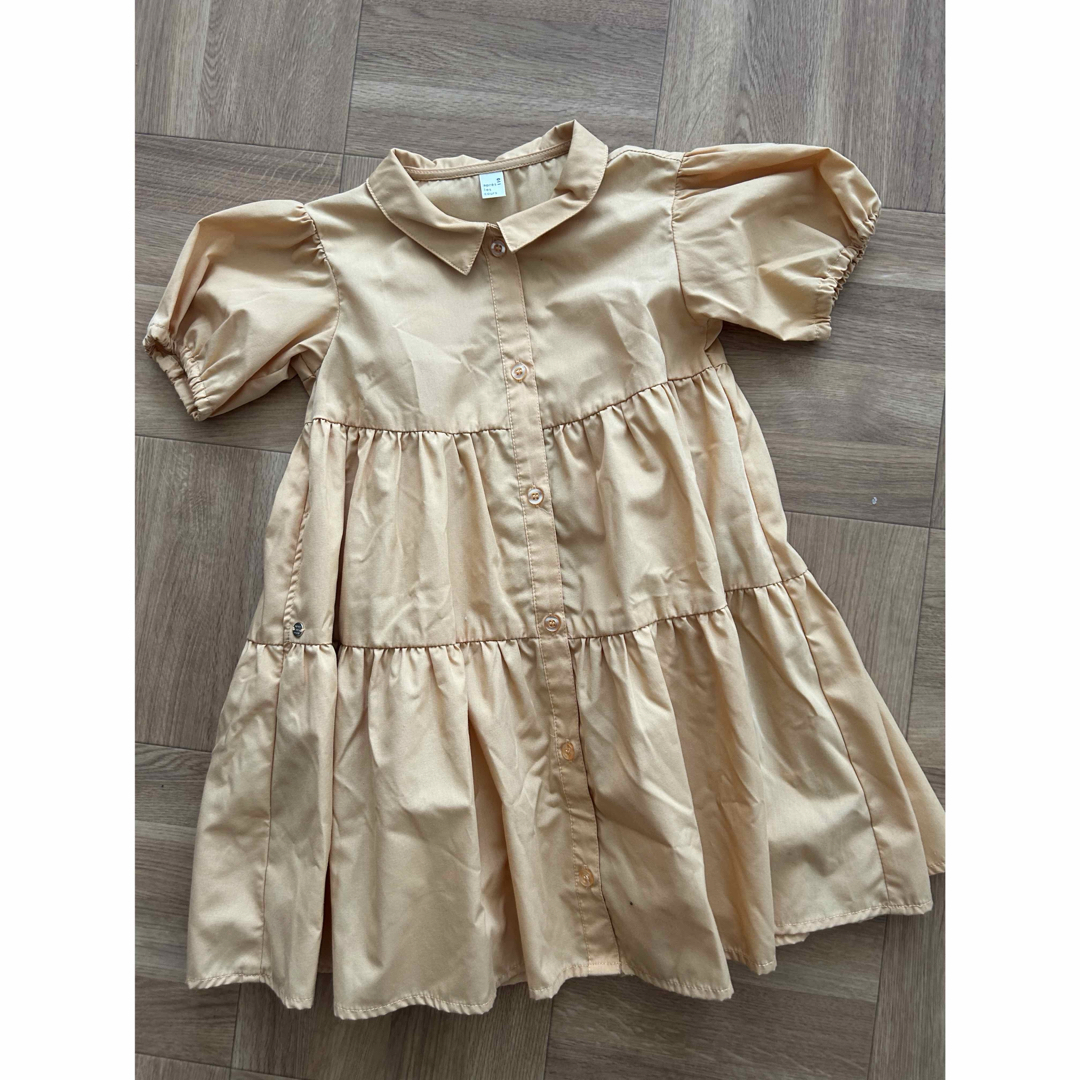 apres les cours(アプレレクール)のapres les cours 無地ワンピース キッズ/ベビー/マタニティのキッズ服女の子用(90cm~)(ワンピース)の商品写真