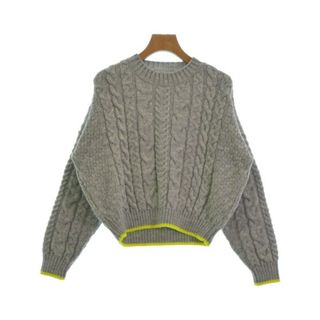 OLDDERBY KNITWEAR ニット・セーター M グレー 【古着】【中古】(ニット/セーター)