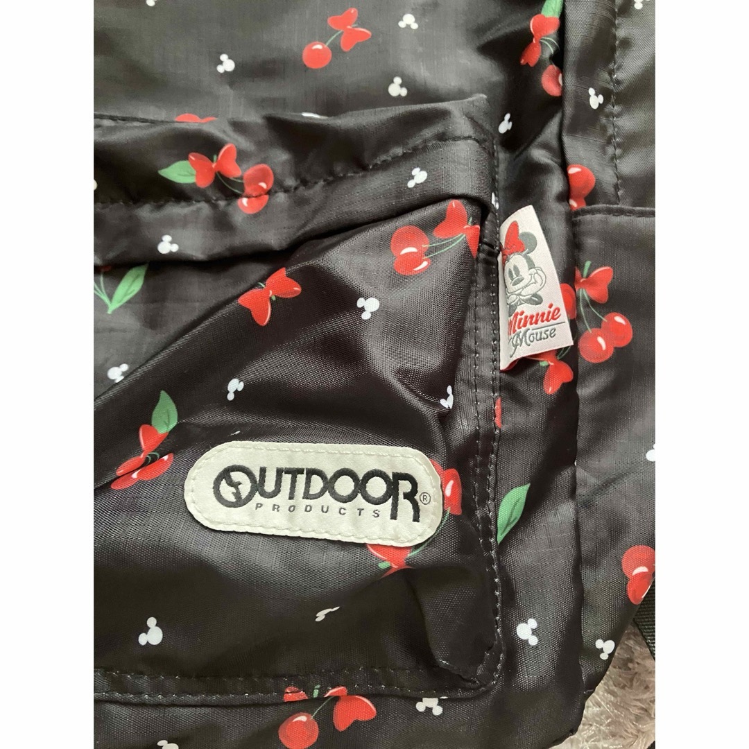 OUTDOOR(アウトドア)のOUTDOOR♡ミニーさくらんぼ柄リュック レディースのバッグ(リュック/バックパック)の商品写真