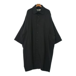 バージスブルック(BASISBROEK)のBASISBROEK バシスブローク コート（その他） -(XXL位) 黒 【古着】【中古】(その他)