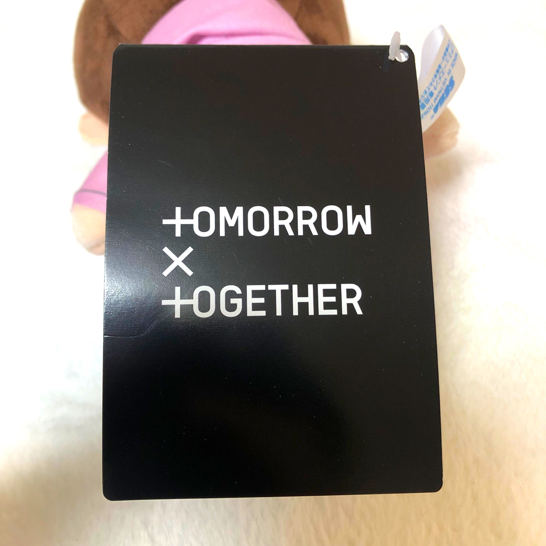 TOMORROW X TOGETHER(トゥモローバイトゥギャザー)の【匿名発送】TOMORROW X TOGETHER おすわりぬいぐるみ 全5種 エンタメ/ホビーのおもちゃ/ぬいぐるみ(ぬいぐるみ)の商品写真