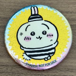 ちいかわ - ちいかわ　ノベルティ　ホログラム缶バッジ　囚人　うさぎ