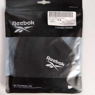 Reebok - リーボック フェイスカバー Lサイズ ３枚組