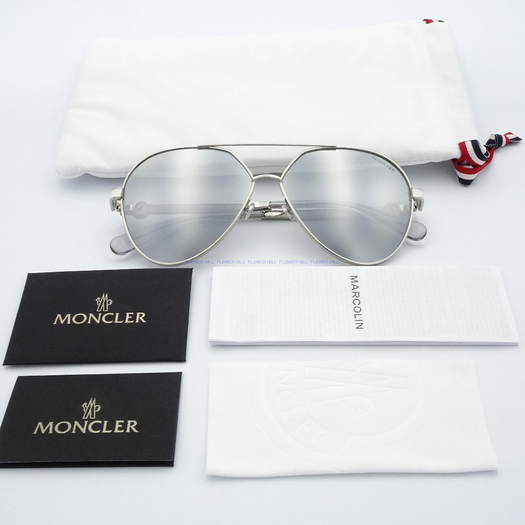 MONCLER(モンクレール)のモンクレール MONCLER サングラス ML0263 16C ティアドロップ メンズのファッション小物(サングラス/メガネ)の商品写真